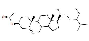 24-Ethylcholest-5-en-3b-yl acetate